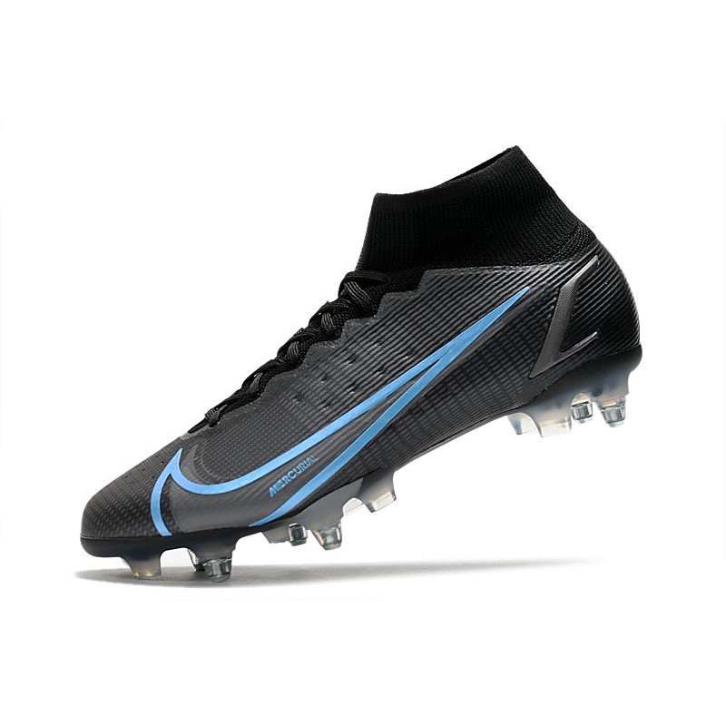 Nike Mercurial Superfly Elite SG PRO AC Renew Černá Šedá